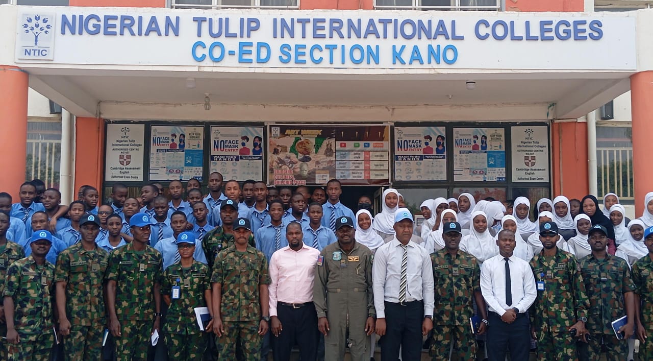 Nigerian Air Force Kano delegations and Nigerian Tulip International College Kano